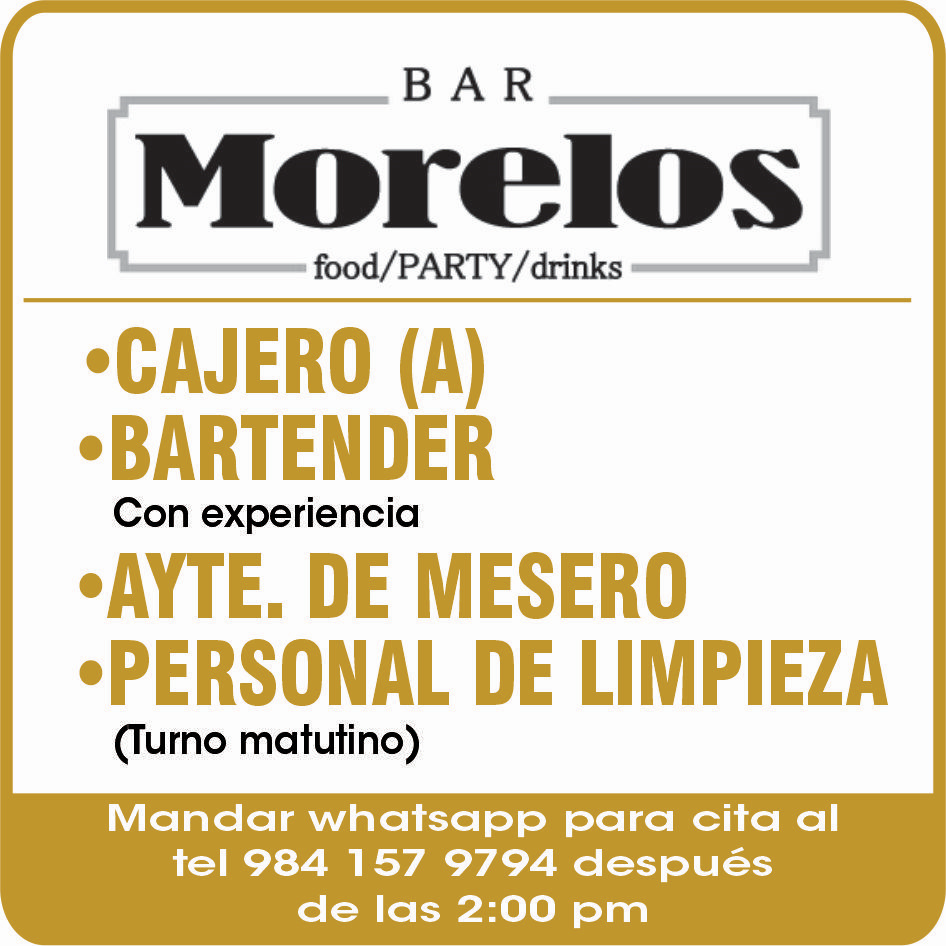 Bar morelos la vaquita dise%c3%b1o
