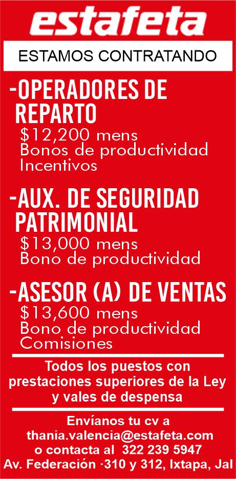 Estafeta dise%c3%b1o