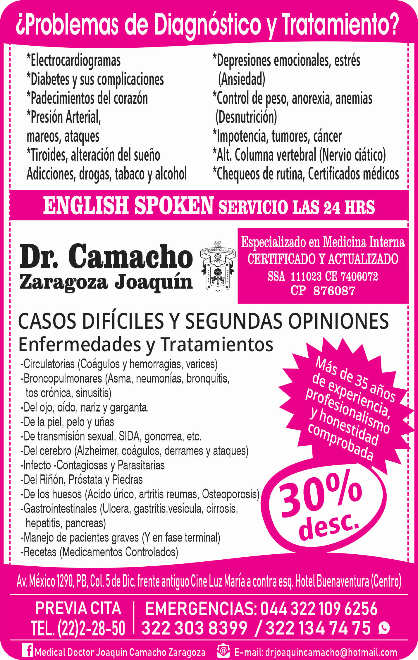 Dr joaquin camacho dise%c3%91o