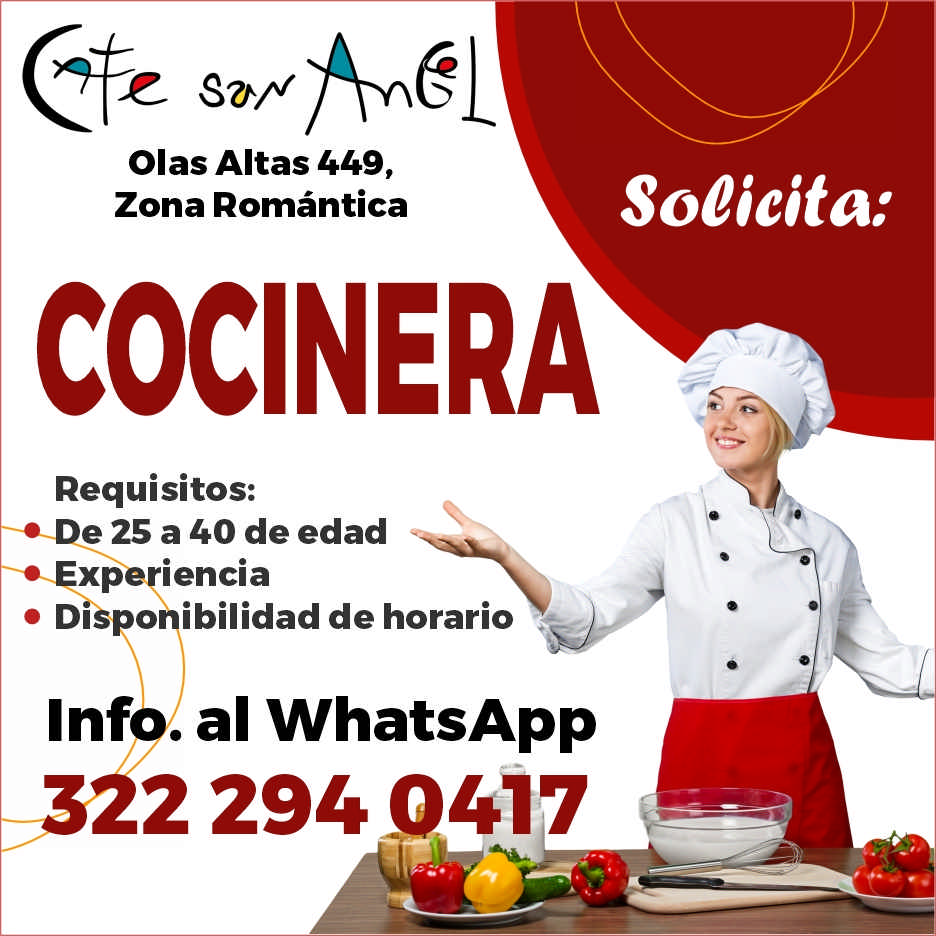 anuncio de
COCINERA