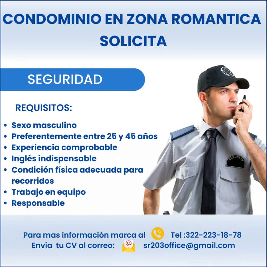 anuncio de
SEGURIDAD