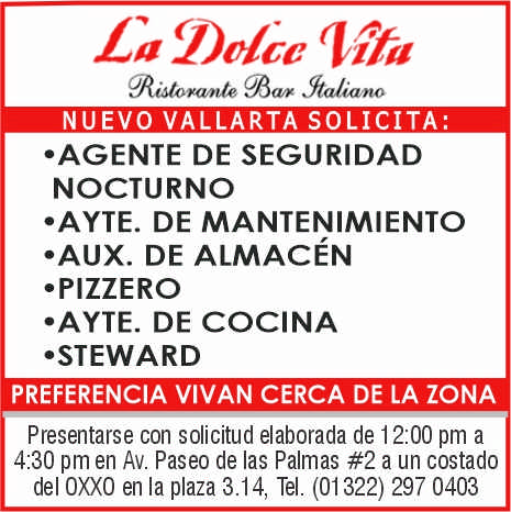 La dolce vita nuevo vallarta dise%c3%b1o