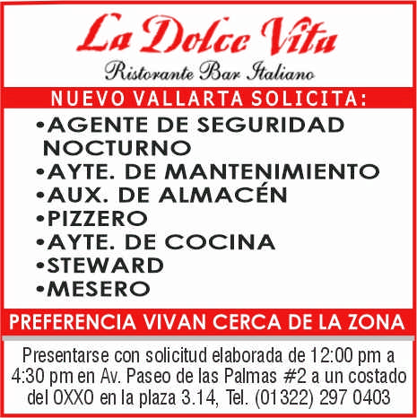 La dolce vita nuevo vallarta dise%c3%b1o