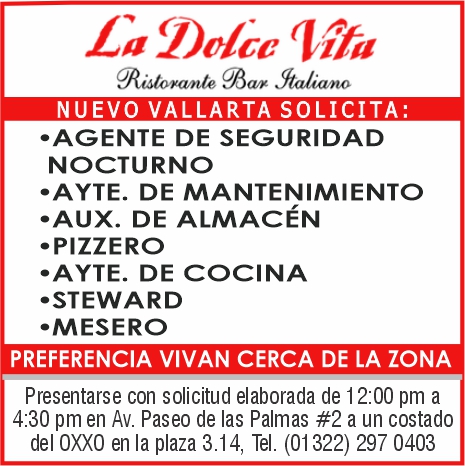 La dolce vita nuevo vallarta dise%c3%b1o