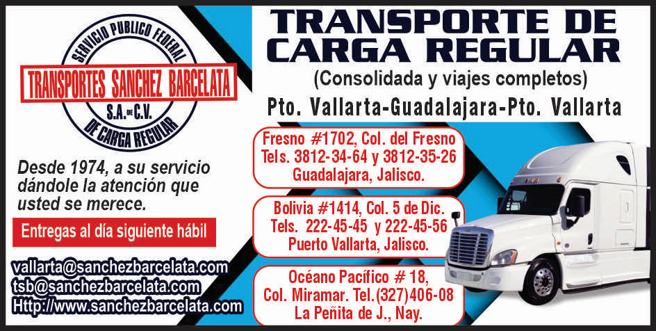 Transportes sanchez barcelata