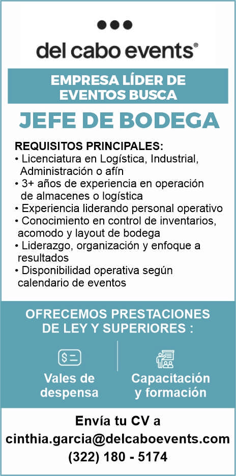 Del cabo events dise%c3%b1o