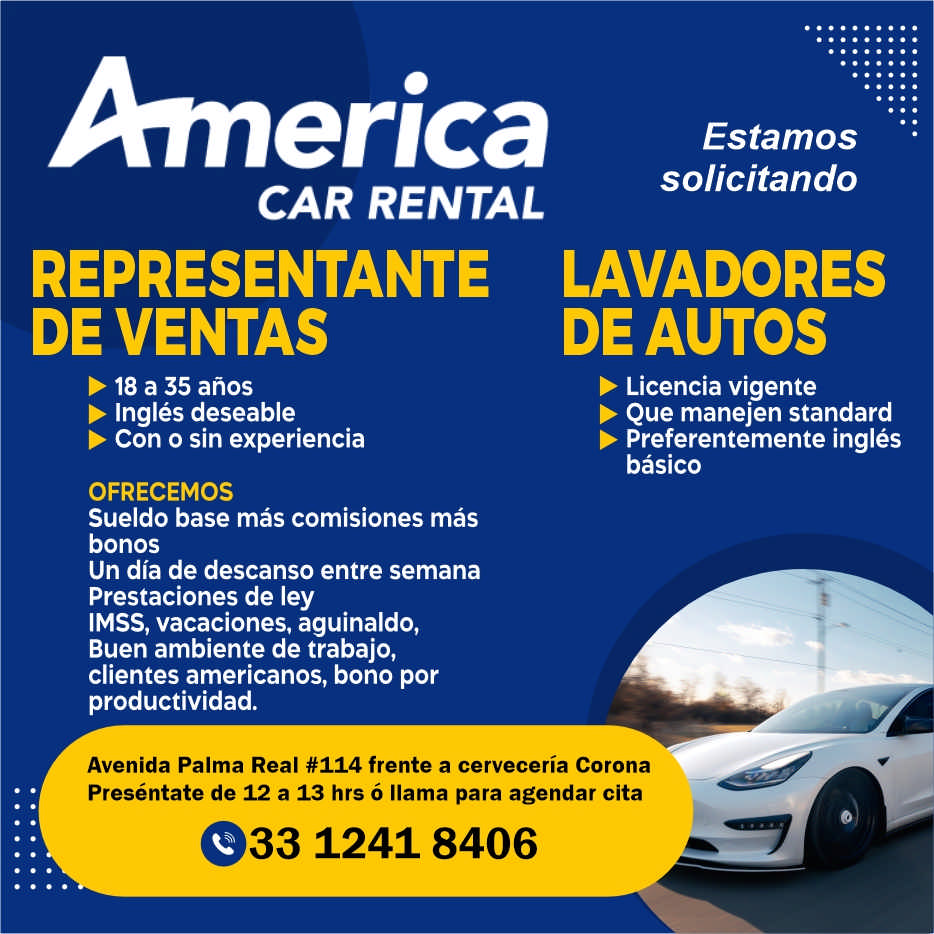 America car rental dise%c3%b1o
