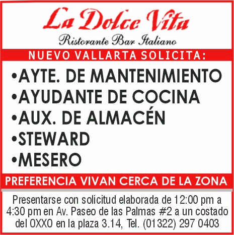 La dolce vita nuevo vallarta dise%c3%b1o