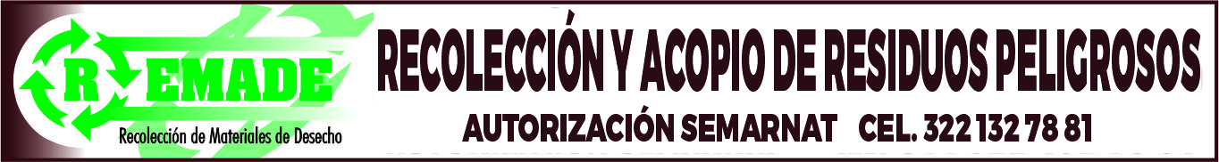 anuncio de Recoleccion de moterioles de desechoy acopioautorizaciOn cel. 3221327881