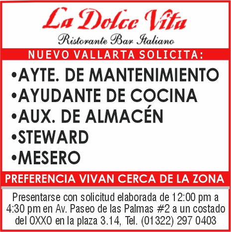 La dolce vita nuevo vallarta dise%c3%b1o