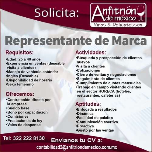 imagen de Bolsa de Trabajo Mano a Mano ofrece:_1