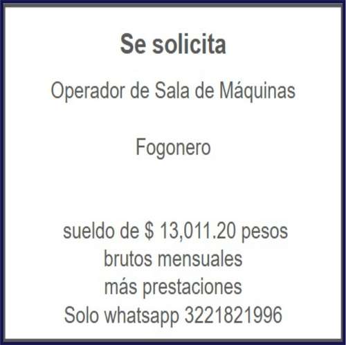 imagen de Bolsa de Trabajo Mano a Mano ofrece:_1
