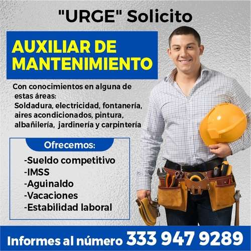 imagen de Bolsa de Trabajo Mano a Mano ofrece:_1