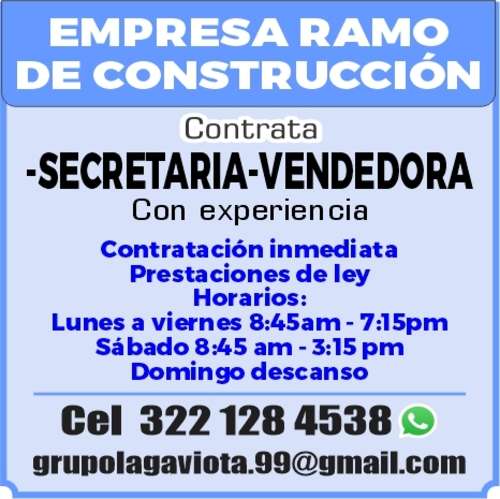 imagen de Bolsa de Trabajo Mano a Mano ofrece:_1
