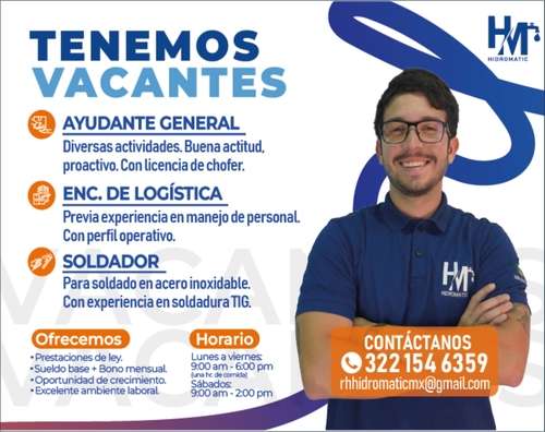 imagen de Bolsa de Trabajo Mano a Mano ofrece:_1