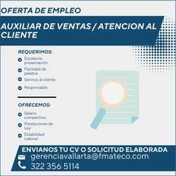 imagen de Bolsa de Trabajo Mano a Mano ofrece:_1