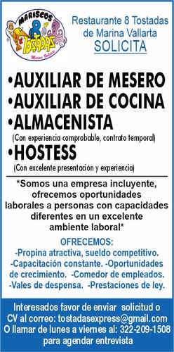 imagen de Bolsa de Trabajo Mano a Mano ofrece:_1