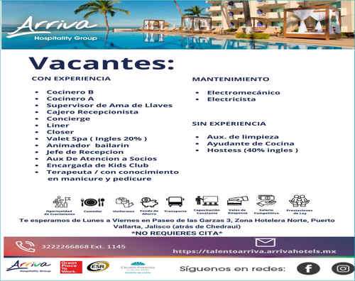 imagen de Bolsa de Trabajo Mano a Mano ofrece:_1