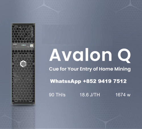 imagen de Bitcoin miner Canaan Server Avalon Q 90T BTC_1