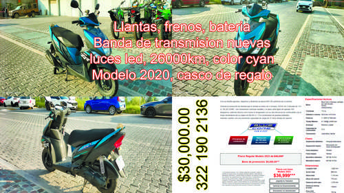 imagen de Yamaha ray zr 2020, 26000km Impecable _4
