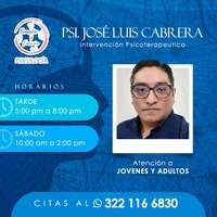 Logo de Psi. José Luis Cabrera